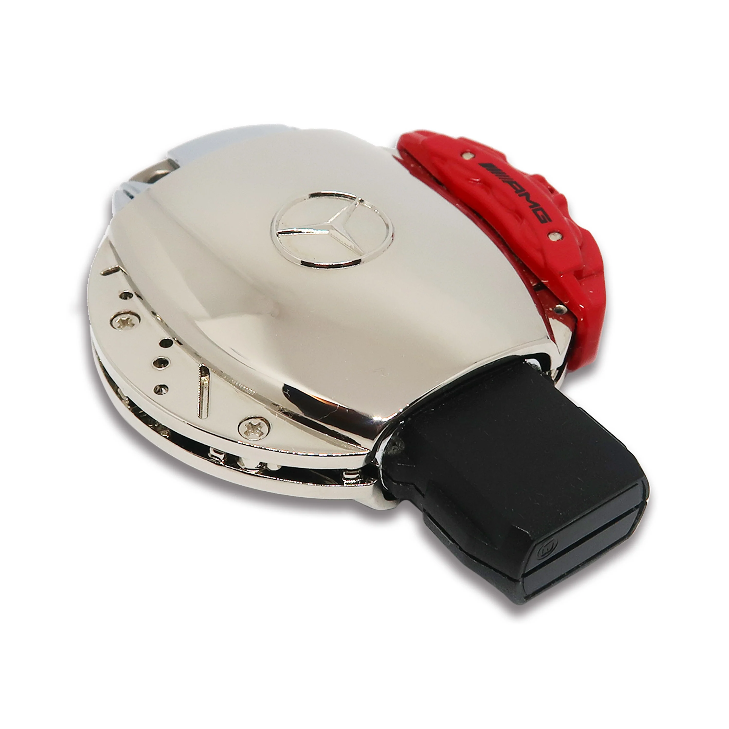 🏎️ AMG Red Brake Caliper Design Mercedes Key Case *Keyless only* - Image 8