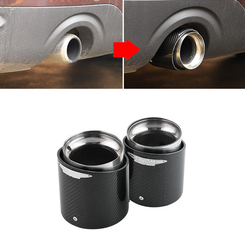 🔥 JCW CARBON FIBER EXHAUST TIPS - Image 4