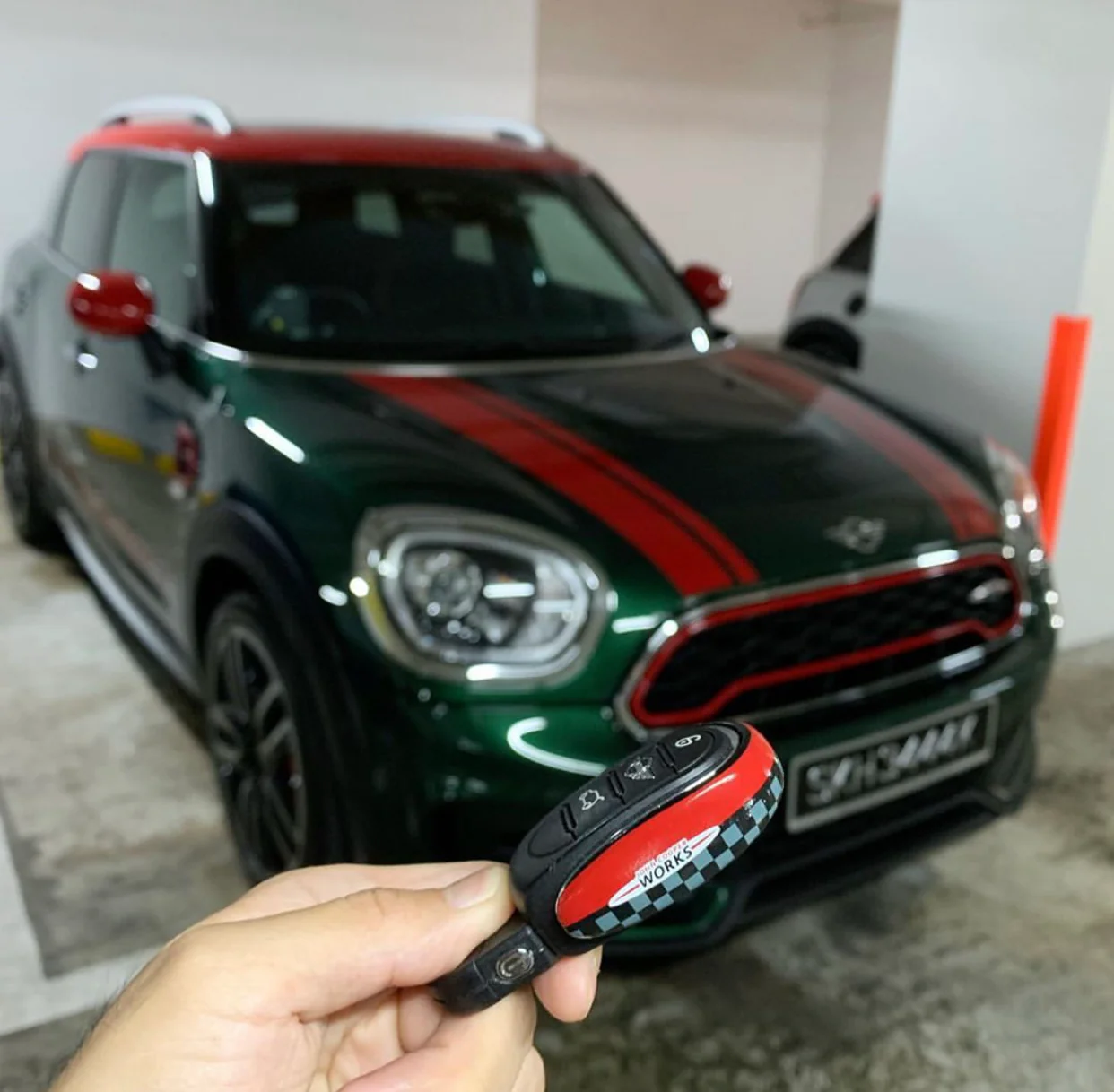 ๐ John Cooper Works Design Key Fob Case in Alloy Metal - Image 13