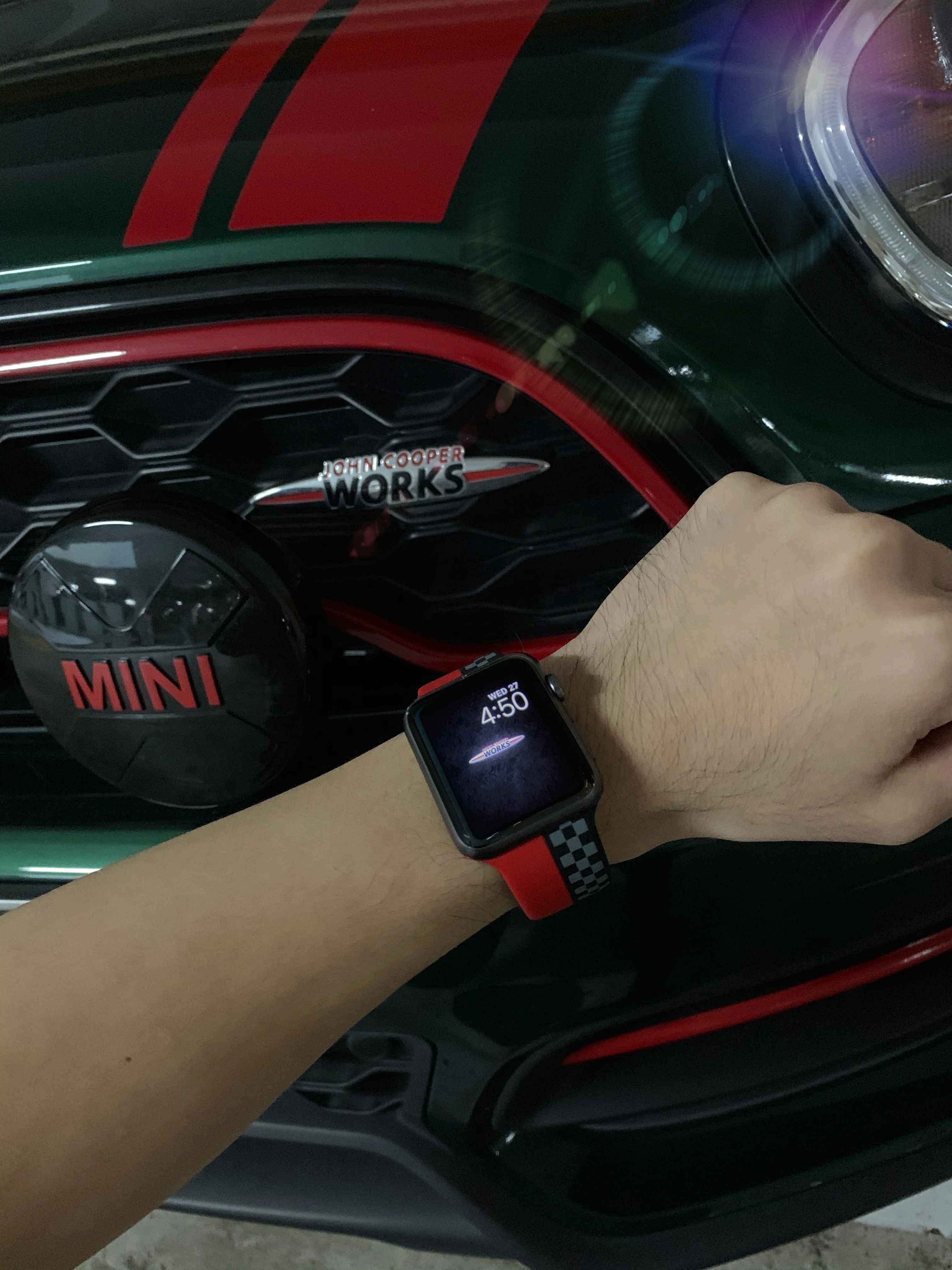 🏁 John Cooper Works Racing Apple Watch Strap - Image 10