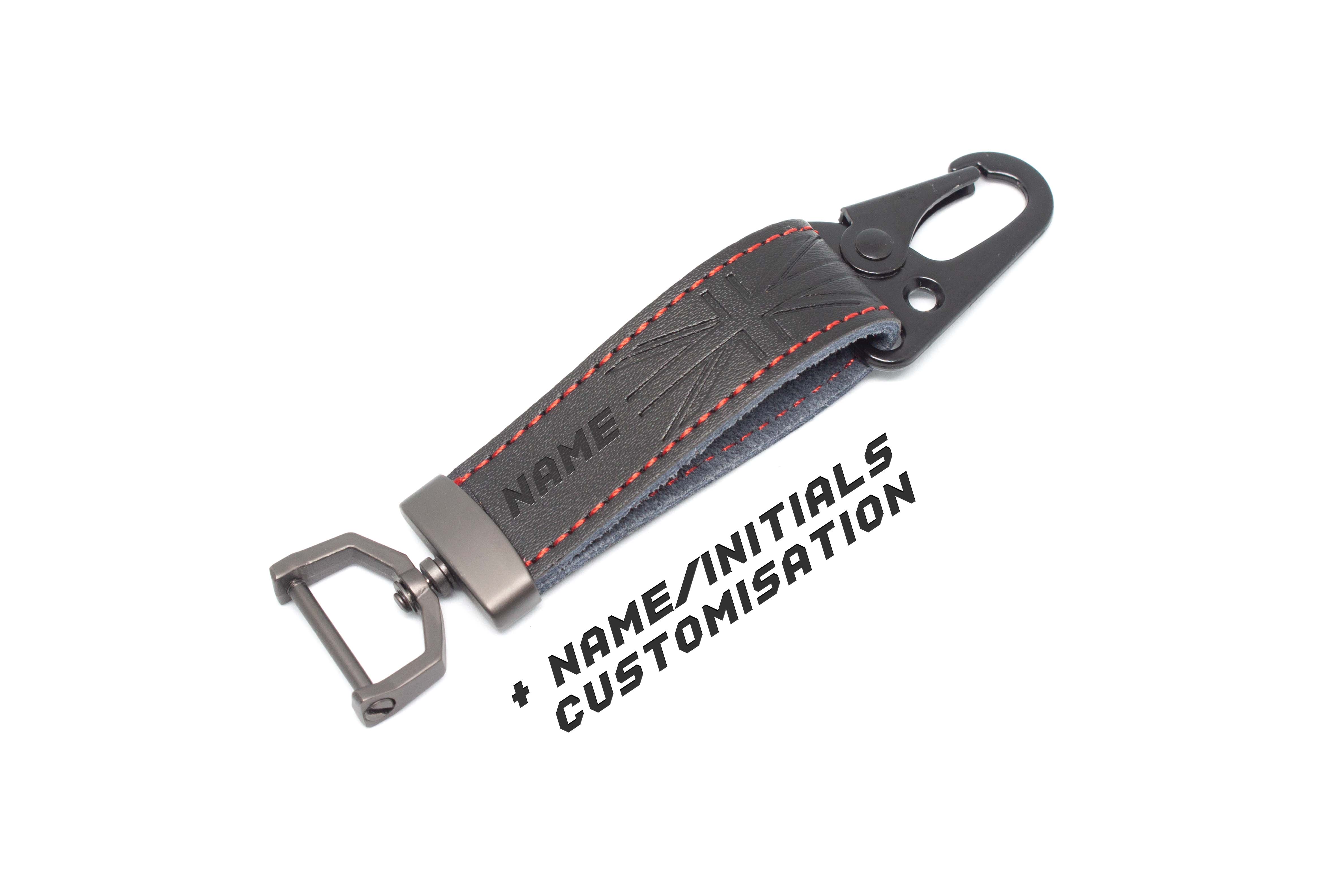 Leather Key Fob Strap with Customisation - Image 14
